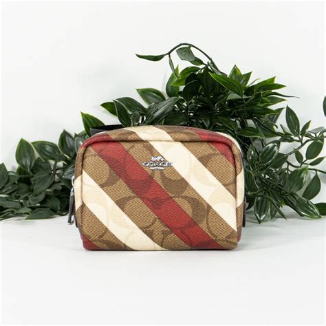 Boxy Cosmetic Case In Signature Canvas .